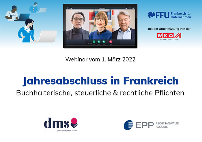 Webinar Jahresabschluss in Frankreich