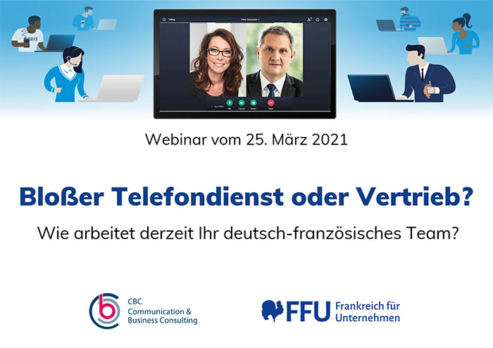Webinar: Bloßer Telefondienst oder Vertrieb?