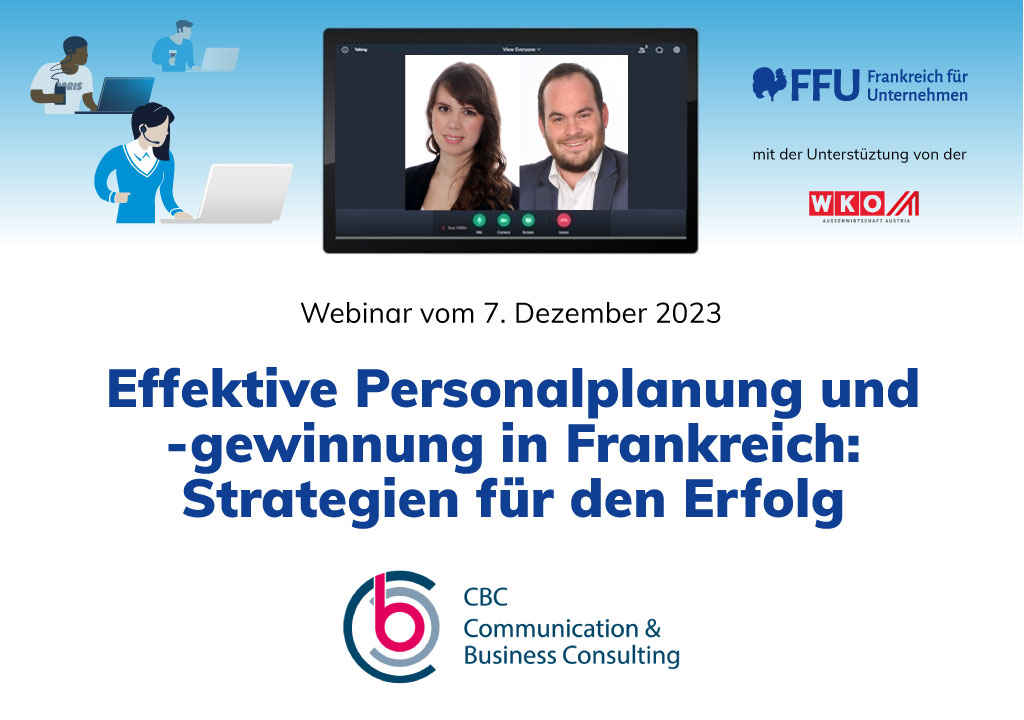 FFU-Webinar: Effektive Personalplanung und -gewinnung in Frankreich