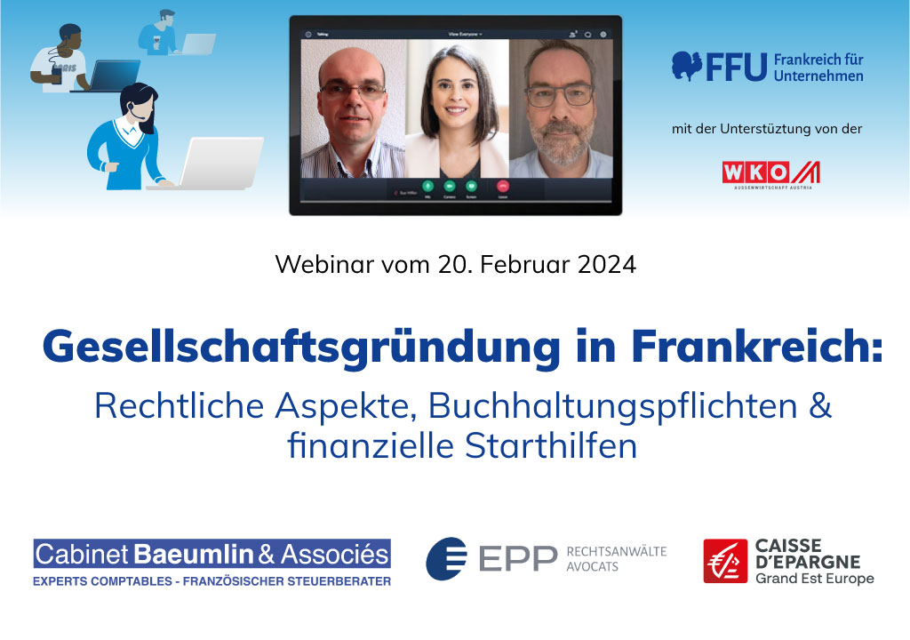 Gesellschaftsgründung in Frankreich